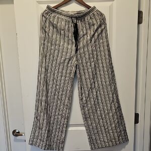 Striped Wide Leg Pants